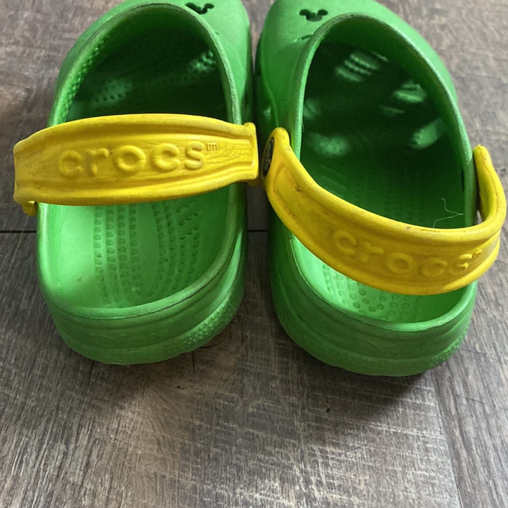 Mickey Mouse Kids Crocs, Size 1 Youth - Picture 7 of 8